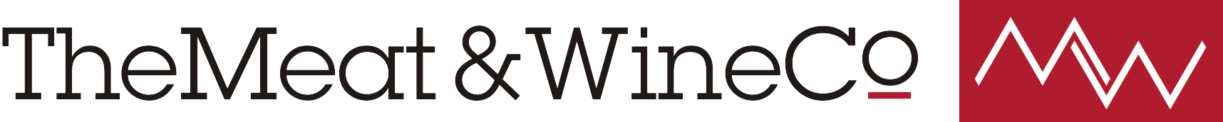 The meat and wine logo